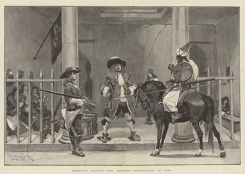 Tangiers durante a ocupação inglesa em 1670